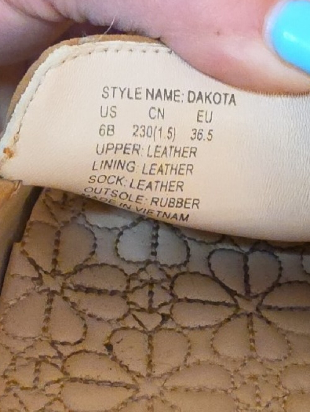kate spade Tan Suede Quilted Ballet Flats - Picture 3 of 6